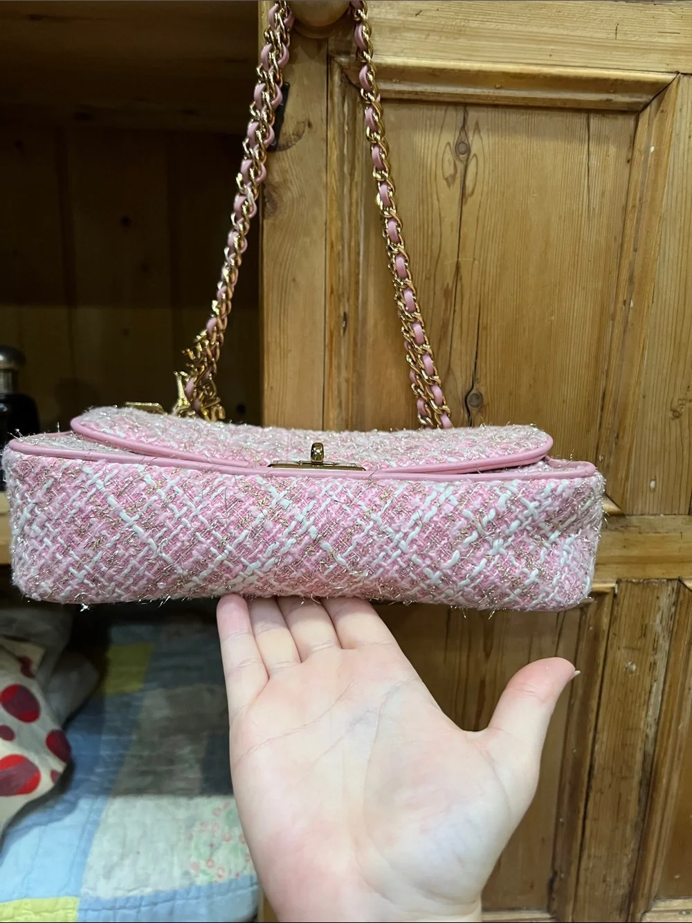Karl Lagerfeld chic pink
